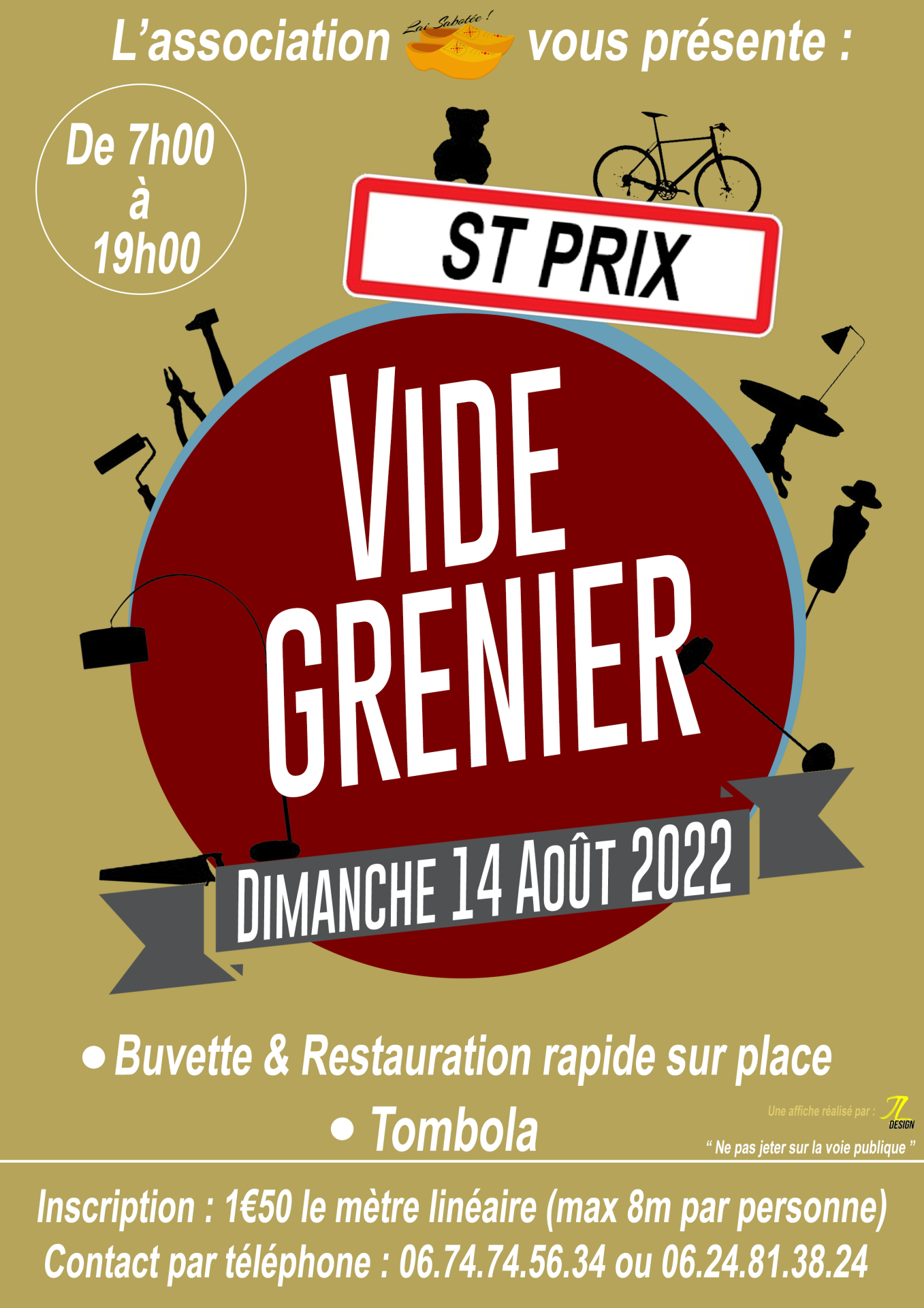 Vide grenier 2022 Saint-Prix-en-Morvan