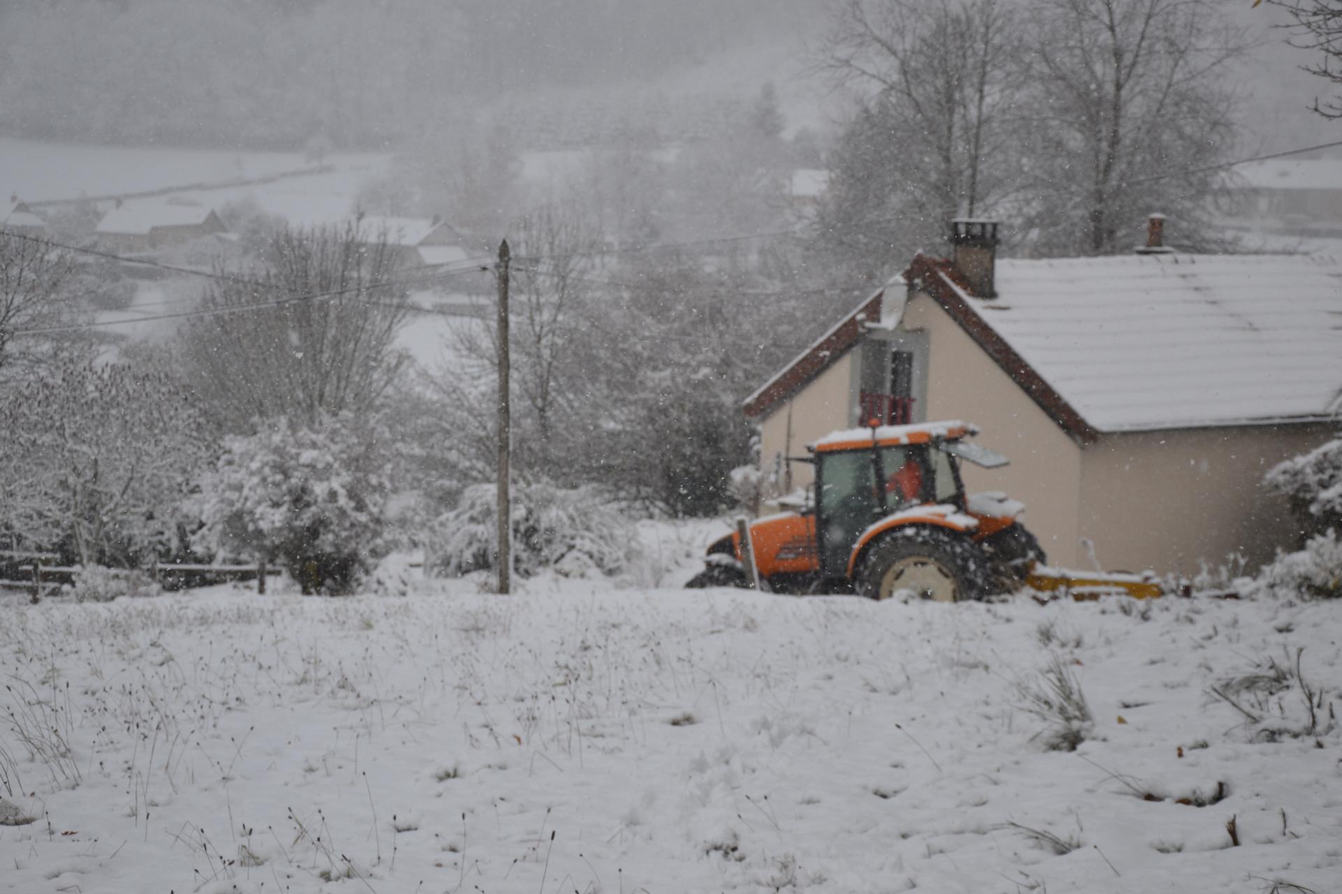 Déneigement...